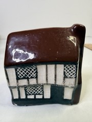 Mudlen End Studio Felsham Suffolk Pottery Miniature Cottage Distorted House #17
