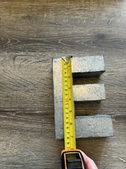 Vintage Tin Letters EAT E A T Approx 7″ x 5″ Wall Hanging Deco