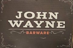 Barware cocktail shaker set John Wayne 6 piece collector set