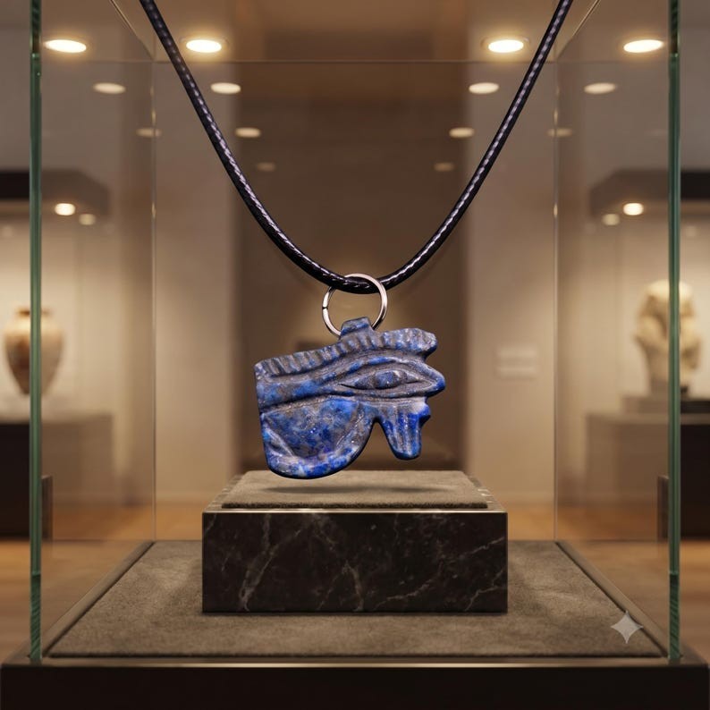 Eye of Horus Necklace Ancient Egyptian – Pharaonic God Jewelry