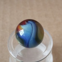 .62″ Vintage MCS MCR Marble- Peltier Alley Ravenswood Akro Vitro Champion