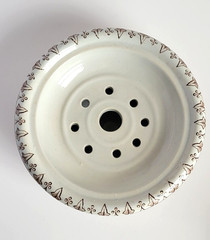Antique Victorian Brown Transferware Soap Dish w/Lid Alton Pattern W&C Co Hanley