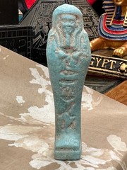 A little Ushabti Egyptian King’s servant Egyptian Antiques Handicrafts pieces BC