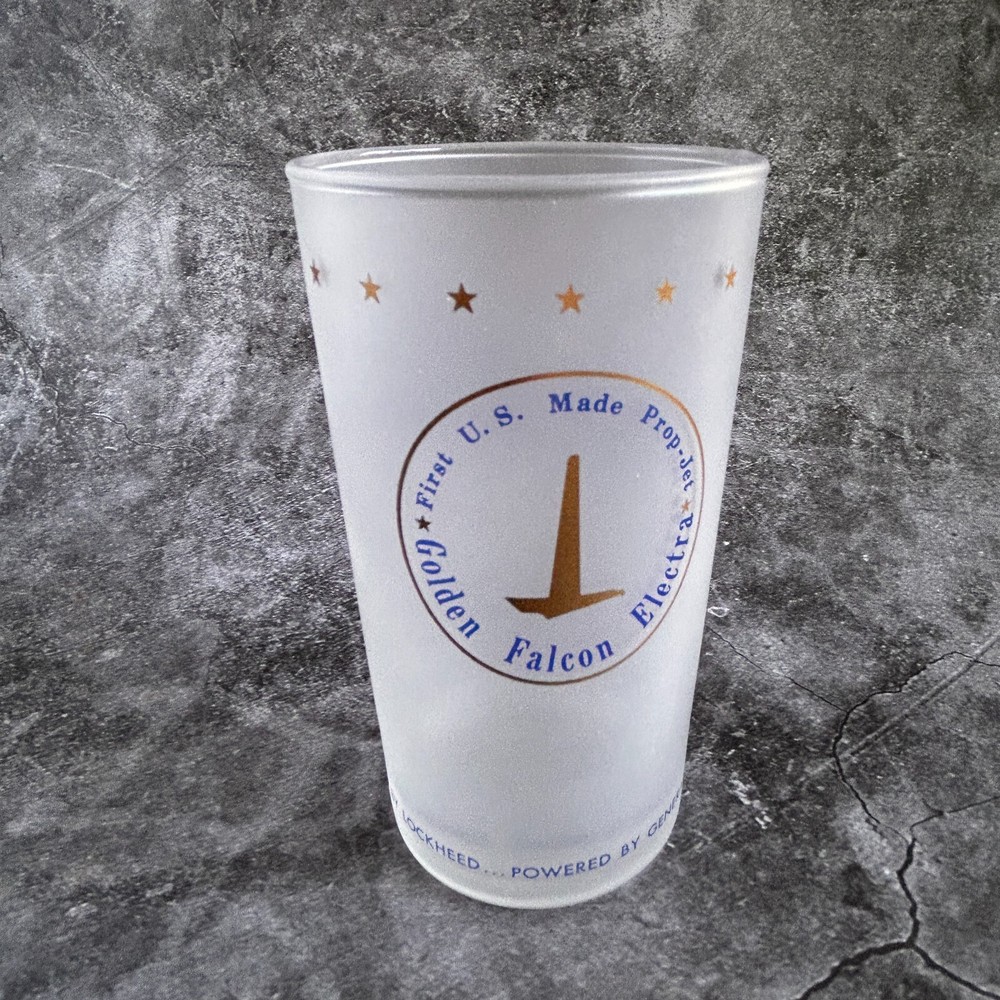 Frosted Glass from Golden Falcon Electra-1st US Made Prop-Jet-Lockhead-GM-