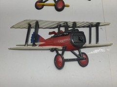 Vintage 1975 Homco Iron Airplanes Set of 4