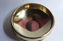 Brass Traditional Kerala Hindu Uruli VesseI Flower Pot Home Decor Urli 5.5 Inch