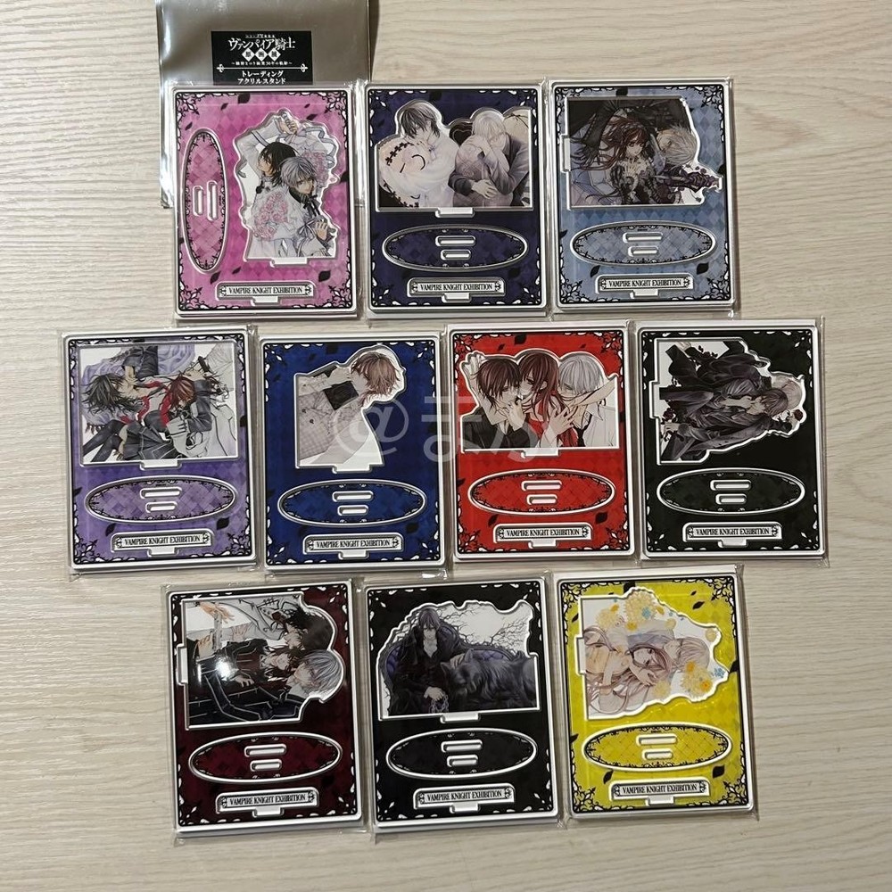 Vampire Knight Acrylic Stand 10 Types Yuuki Rei Tsubasa Collectible