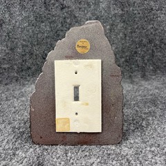 Enameled Copper Switch Plate Cover Bovano of Cheshire-Barnegat Lighthouse NJ
