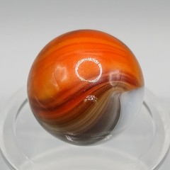.66″ Vintage Akro Master Patch Marble- #Q153