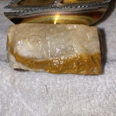 John Demott Brass Sail Boat Figurine Metal Sculpture Signed Onyx Rock Base (h)