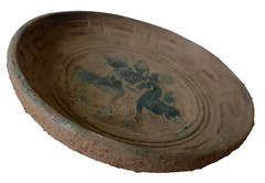 300 BC Ancient Roman Ceramic Terracotta Plateful Plate Museum Quality Artifact