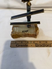 Vintage Mid Century Modern DEMOTT Brass Metal Sculpture
