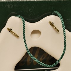 Belleek Shamrock Irish Welcome Wreath Wall Hanger Fine Parian China With Box
