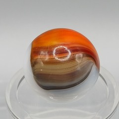 .66″ Vintage Akro Master Patch Marble- #Q153