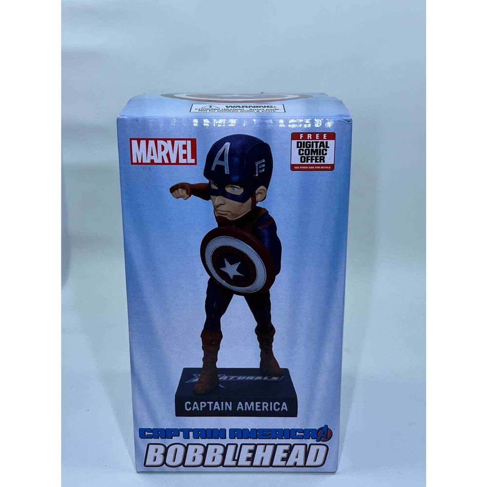 Captain America Bobblehead (6” tall) Northwest Arkansas Naturals give away