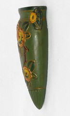 Wall Pocket Older Pottery Maker Unknown To Seller (8″ Long)