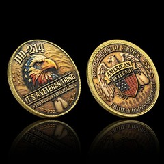DD-214 Veteran Challenge Coin It’s a Veteran Thing You Wouldn’t Understand Gift