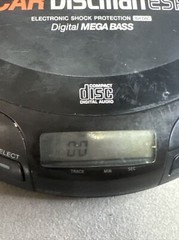 Sony Car Discman ESP D-835K Digital Mega Bass CD Player Tested Working