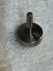 Micro Spinning toy metal Top One of a kind Handmade Long Spin Time