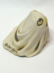 Neil Eyre Designs Halloween Horror Cute Tree Frog Toad Sheet Boo Ghost