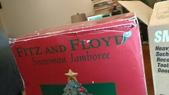 Fitz and Floyd “Snowman Jamboree” Cookie Jar in original packaging