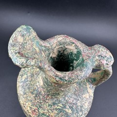 Genuine Ancient Roman Glass Pitcher Jug Circa 1st-2nd Century AD