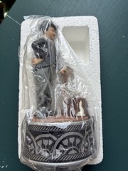 1989 Enesco Charlie Chaplin Musical ” The Entertainer ” Vtg Mint RARE With Box