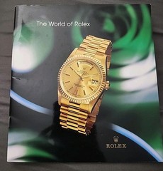 1995 Rolex “The World of Rolex” Catalog Booklet – Swiss Printed- Dealer Copy