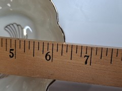 Belleek Heart Dish with Claddagh Image in Center 1980-1993