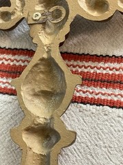 Vintage 1970’s Skeleton Key Wall Decor Sexton Metal Gold-Tone Hanging 27.25”