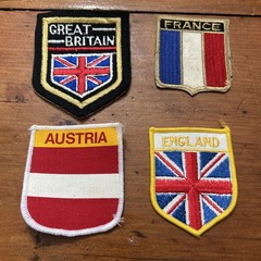 England Patch France ,Great Britain ,Austria