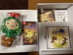 Seiken Densetsu Legend of Mana Collector’s Edition Switch Game Plush Art Book Un