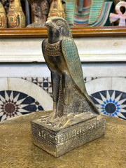 Rare Pharaonic Statue of God Horus : Authentic Ancient Egyptian Artifact 235 BC