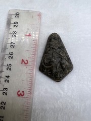 Near Eastern Art Rare Old Roman King On Fighting Position Story Intaglio Pendent