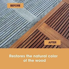 Teak Oil | Wood Oil Protects & Cleans Outdoor & Indoor Furniture | Restores &…