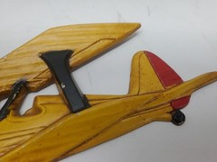 Vintage 1975 Homco Iron Airplanes Set of 4