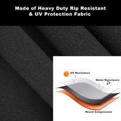 Winch Cover,Heavy Duty UV-resistant Waterproof Winch Protective Cover with Dr…