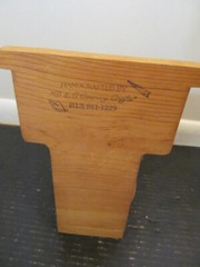 D&C Country Crafts Handcrafted Wooden Toilet Paper Holder Fancy Commode