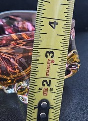 Gorgeous Bohemian Joseph Hospodka for Chribska Glassworks Art Glass Heavy Dish