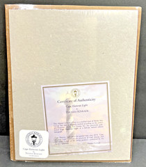 Thomas Kinkade “Cape Hatteras Light” Collectors Print W/COA F405071 UNFRAMED