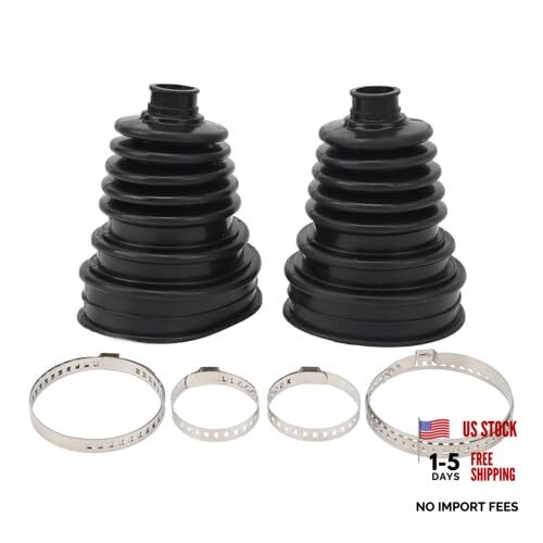 Universal CV Boot Kit – Constant Velocity Joint Boots for Drive Shaft,