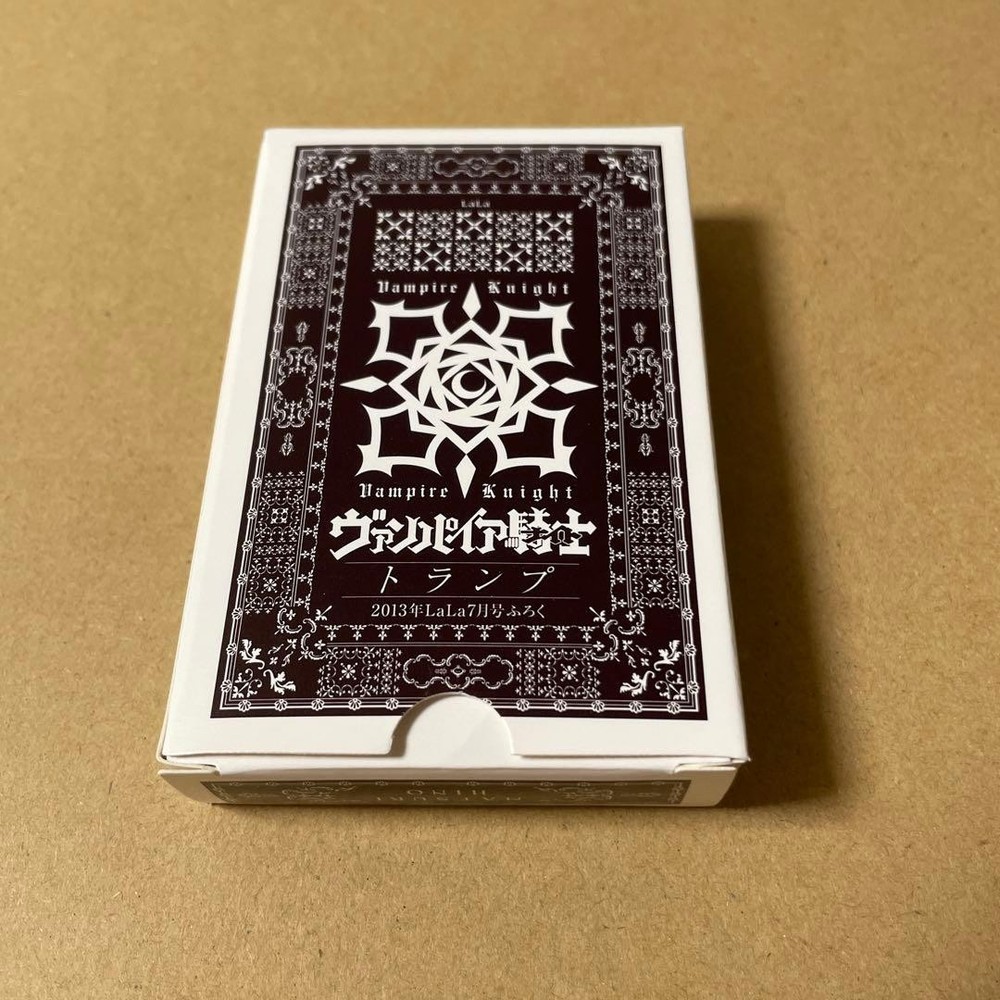 Vampire Knight Playing Cards 2013 LaLa July Issue Furoku, Manga Collectible