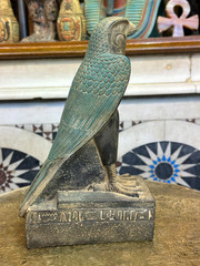 Rare Pharaonic Statue of God Horus : Authentic Ancient Egyptian Artifact 235 BC