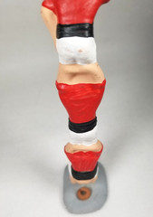 Rare Three Acrobats Totem Caganer Pottery Marked XMas 2001 Rosa Maria Galia