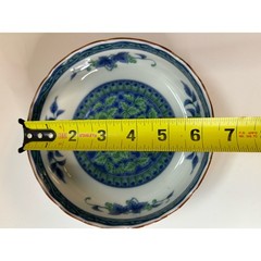 Perfect Vntg Kozangama Seika Ryokusai Rinka Shallow Bowl – Maebata Pottery