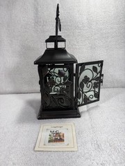 Longaberger RETIRED 2006 Wrought Iron “DOGWOOD” Hanging LANTERN – NEW