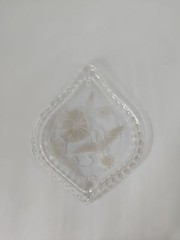 Vintage Avon 1986 Lead Crystal Hummingbird Ornament 24% Full Lead Crystal