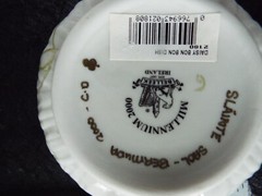 BELLEEK FINE PARIAN CHINA DAISY BON BON DISH