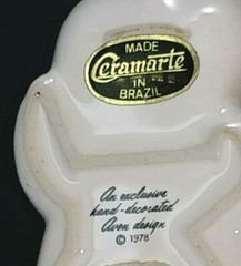 VTG Avon Ceramarte Brazil Floral Pomander Drawer Sachet Pig Shaker Potpourri