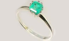 19thC Antique ½ct+ Emerald Colombia+Ring Ancient Rome General Lucullus Gem 100BC